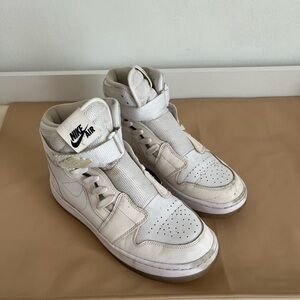 Nike Air White High-Top Sneakers